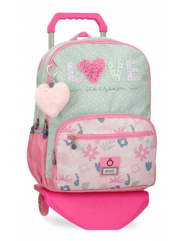 MOCHILA ADAP.44CM.C/CARRO ENSO LOVE ICE CREAM